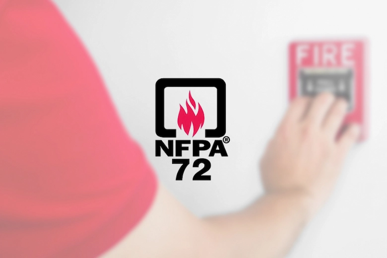 تصویری از استاندارد NFPA 72